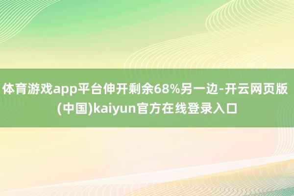 体育游戏app平台伸开剩余68%另一边-开云网页版 (中国)kaiyun官方在线登录入口